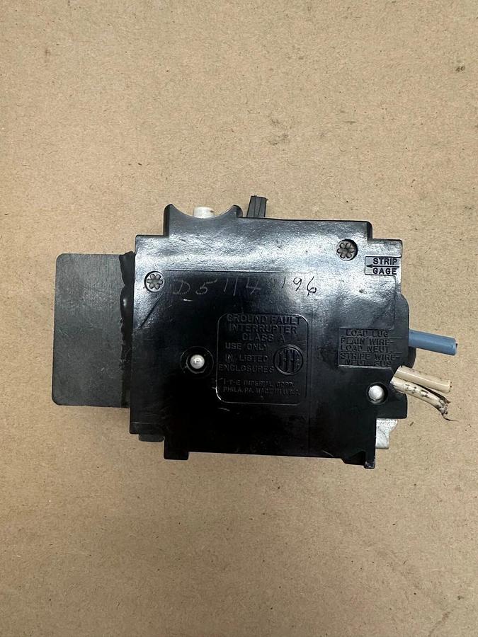 Used I-T-E BFI-B020 Circuit Breaker