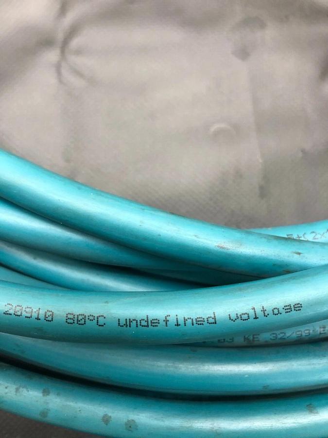 Used Siemens E48408 Cable w/ Siemens P4N3, 5 Point Connector, 50'