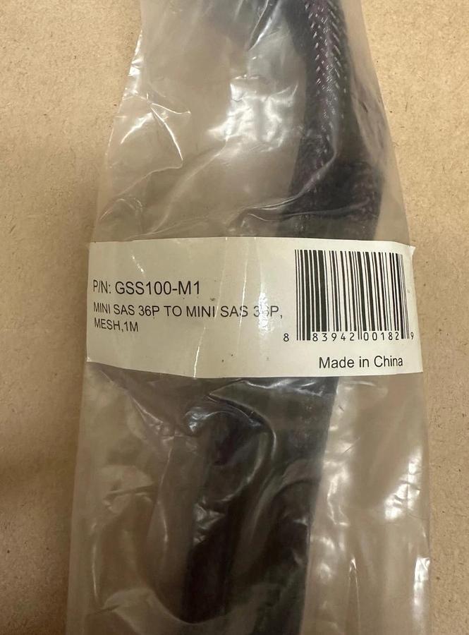 Used GSS100-M1 Mini SAS 36P to Mini SAS 36P *NEW*