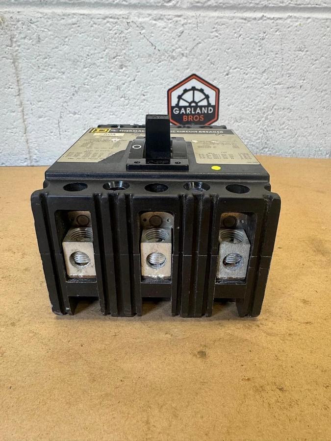 Used Square D FAL36050 Thermal-Magnetic Circuit Breaker, 50 A