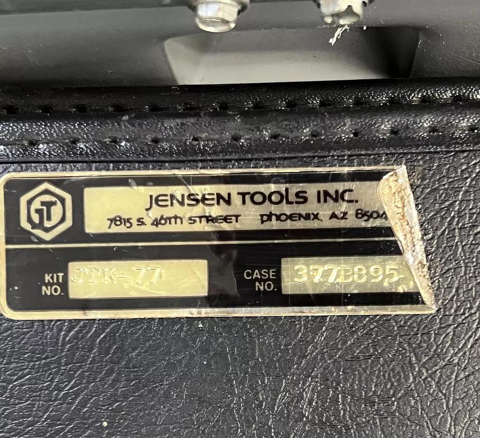 Used Jensen Tools JTK-77 Tool Kit, NO Tools