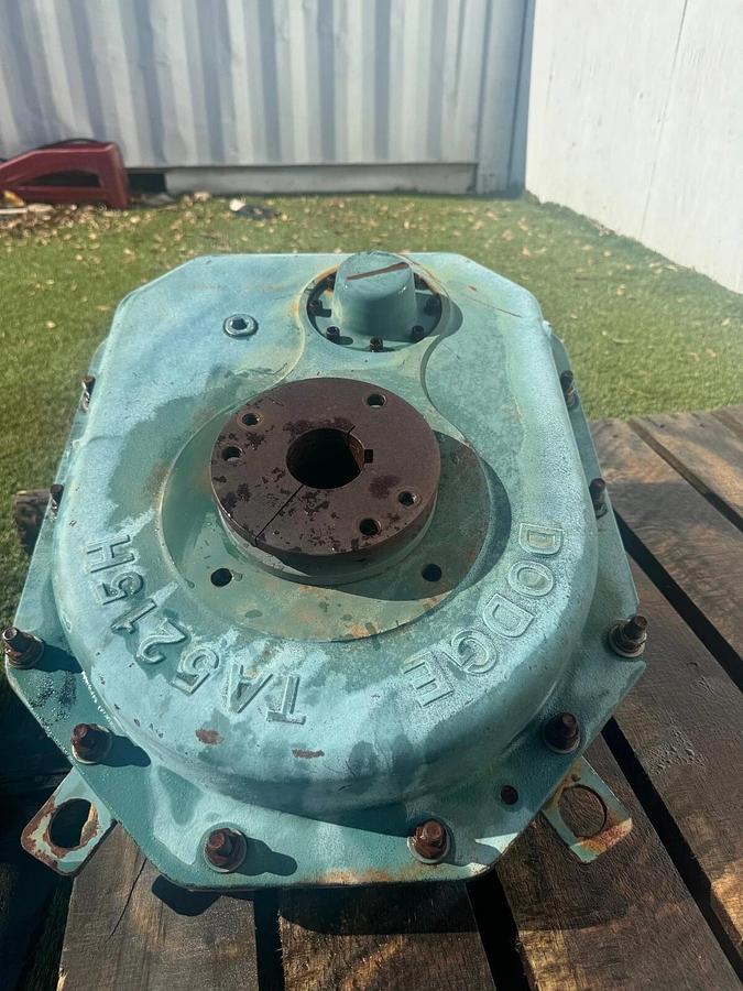 Used Dodge TA5215H09 Taper Bushed Gear Reducer, 9.18:1 Ratio, 1-5/8” Shaft
