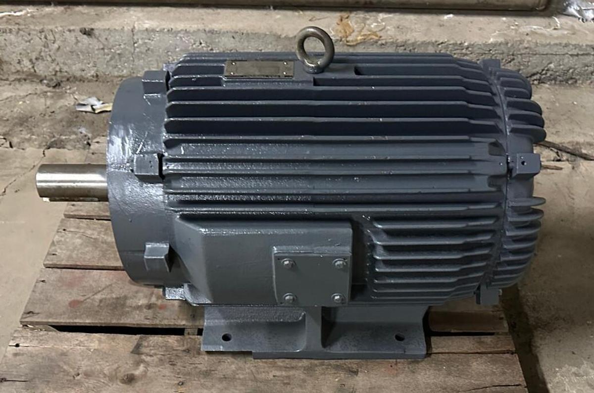 Used Siemens-Allis 132/1-5113-30822-1-1 Induction Motor, 450Hp, 481A, @ 3575RPM 480V