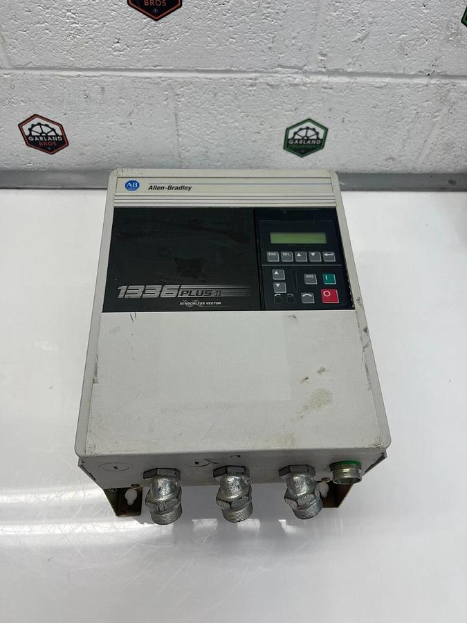 Used Allen Bradley 1336 Plus II Sensorless Vector AC Drive