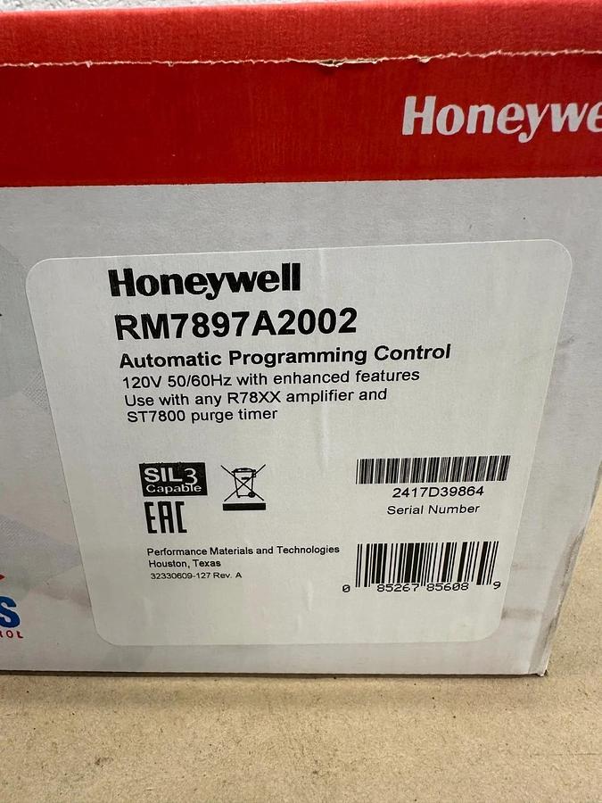 Used Honeywell RM7897A2002 Automatic Programming Control *NEW*