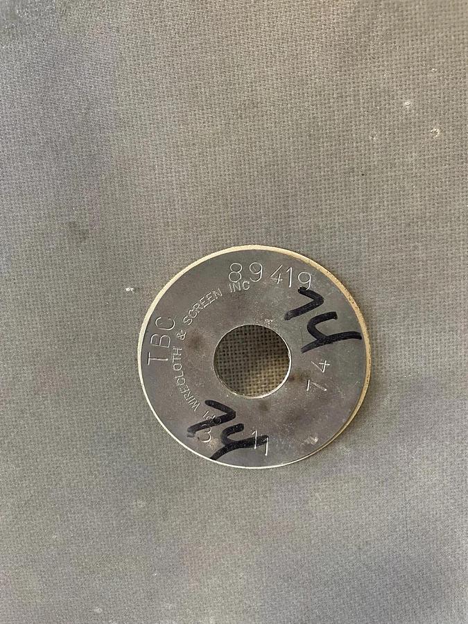 Used CPI Wirecloth 89419 3-11 24” Mesh Screener, 74 microns