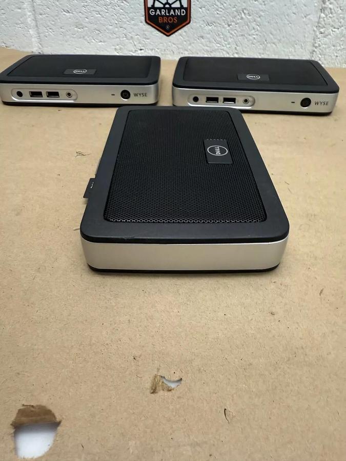 Used Dell WYSE 5030 P25 TERA2 512R RJ45 Zero/Thin Client Mini Desktop, Power Cord (3)