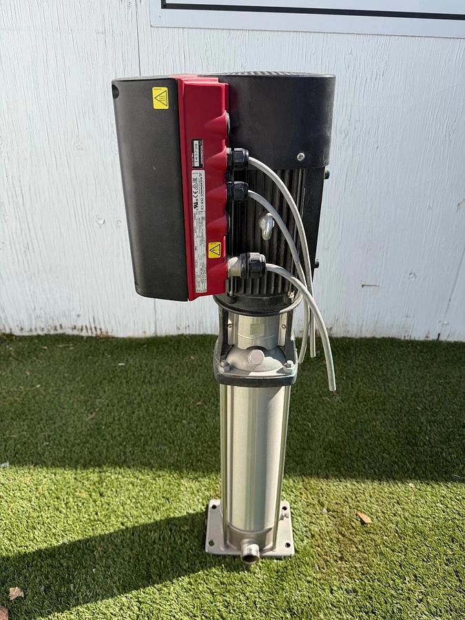 Used GRUNDFOS CRNE3-23 ES-P-GI-K-HQQK Vertical, Multistage Centrifugal Pump