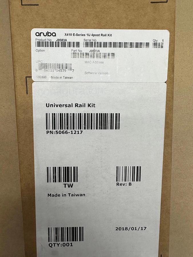 Used HP 5066-1217 4 Post Rail Kit *NEW*