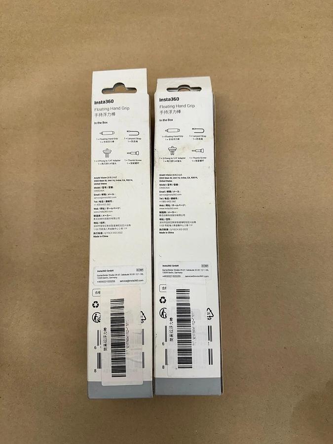 Used Insta360 Floating Hand Grip - Lot of 2 *NEW*
