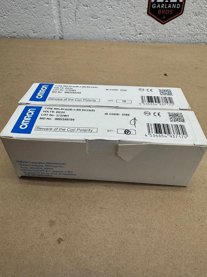 Omron G2R-1-SN DC24 General Purpose Relay Qty 19 *NEW*