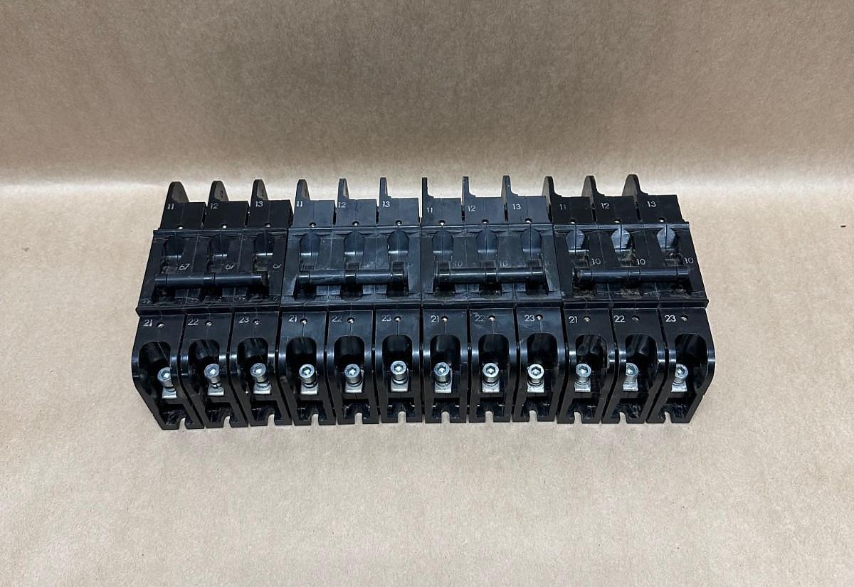 Used Heinemann CF3-233 Lot of 4 Group Circuit Breakers