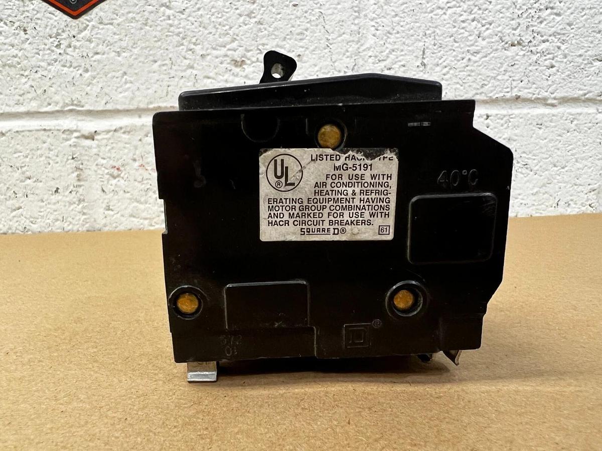 Used Square D UL MG-5191 Circuit Breaker 3 Pole Type Q 240 V