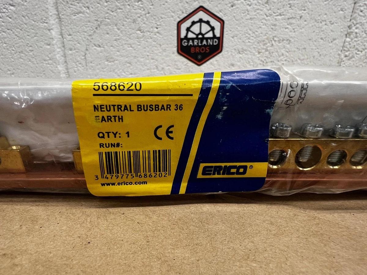 ERICO Eriflex 568620 Earth Neutral Busbar 36 *NEW*
