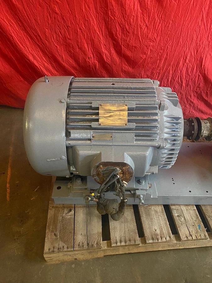 Used Dean Pump 1-1/2x3x13-1/2 R444 Pump With Marathon Motor 100HP, 5570 RPM