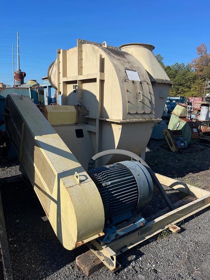 Used Twin City Fan & Blower Co 933 CCE Top Horizontal Blower, 100Hp, 1775RPM, 460V