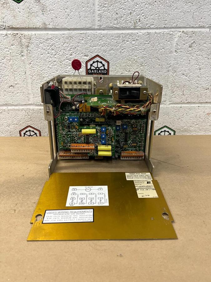 Used Reliance Electric 3GA691839 Flex Pak Plus VS Drive, 5 HP, 1PH, 50/60Hz