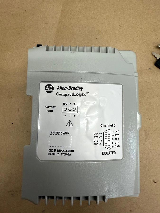 Used Allen-Bradley 1769-L35E CompactLogix Processor Unit, Series A, Ethernet