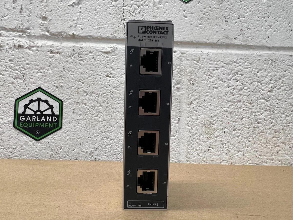 Used Phoenix Contact SFN 4TX/FX FL Switch