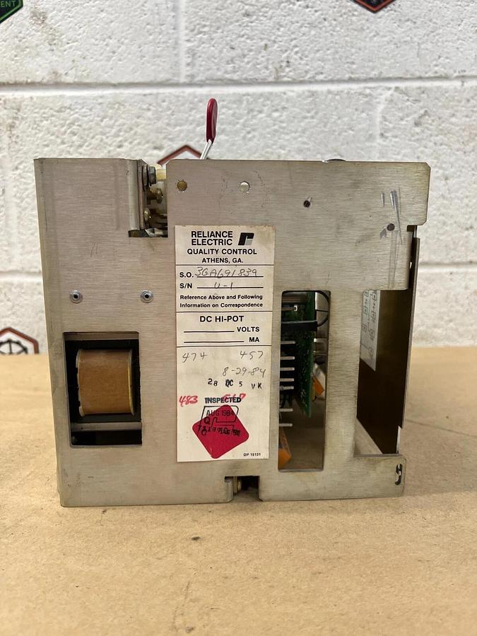 Used Reliance Electric 3GA691839 Flex Pak Plus VS Drive, 5 HP, 1PH, 50/60Hz