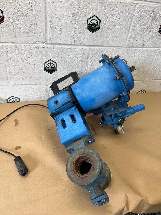 Used Neles Jamesbury 2-3/8” V-Ball Control Valve w/ NE727S/S1 Positioner