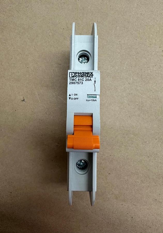 New - open box Phoenix Contact TMC 81C 20A Circuit Breaker *NEW*