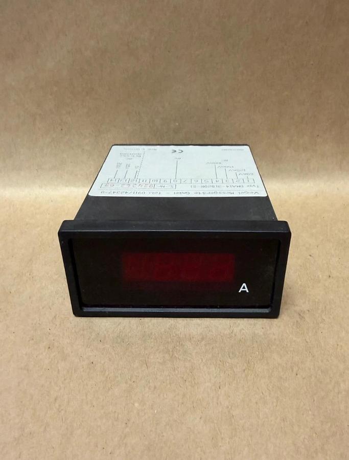 Used Weigel Messgerate DMA14-31D20R-S1 Measuring Device