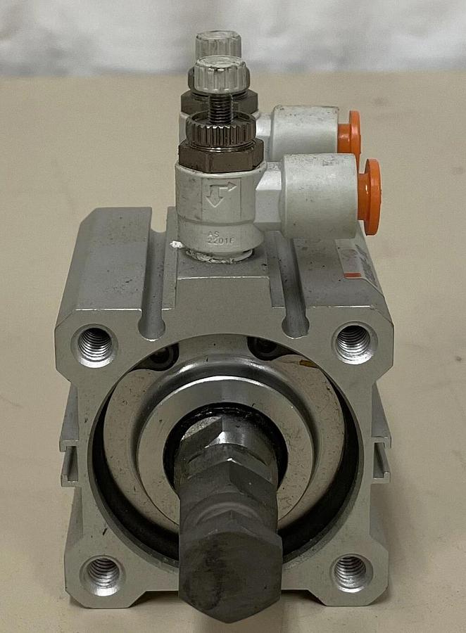 Used SMC CDQ2A40-10D Compact Cylinder