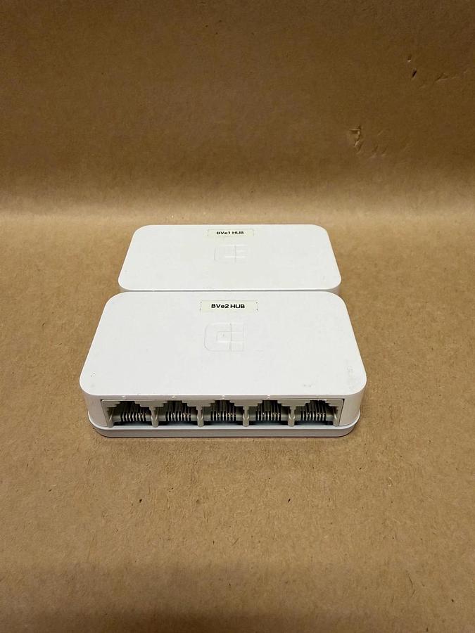 Used D-Link DES-1005A 5 Port Unmanaged Switch N-Way UTP Port - Lot of 2