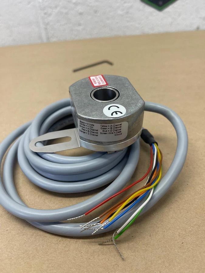 British Encoder Products W6-775097 Rotary Encoder 5-24V, 2048 Pulses/Revolution