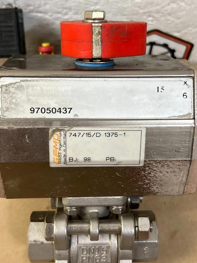 Used Air Torque 747/15/D 1375-1 Pneumatic Actuator
