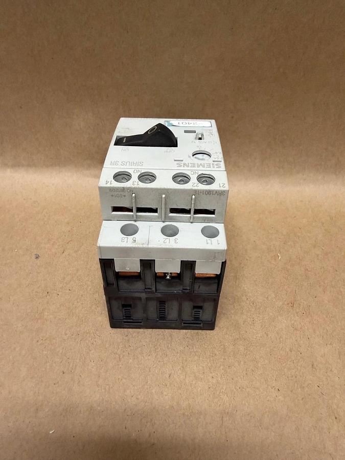 Used Siemens 3RV1011-1CA15 Motor Starter Breaker