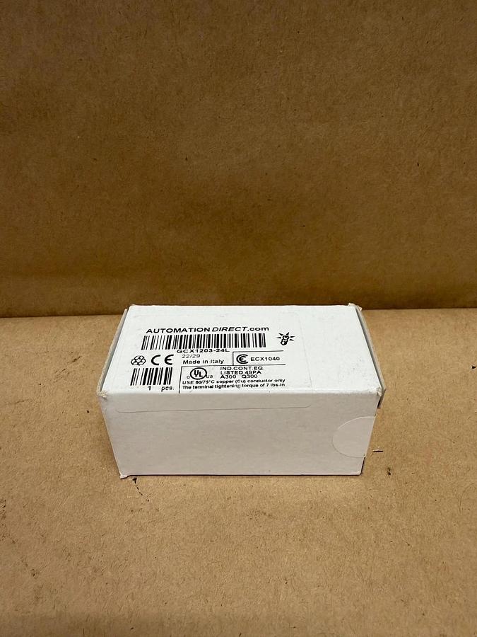 Used Automation Direct GCX1203-24L 22mm Push Button Momentary Yellow *NEW*