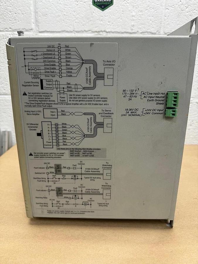 Used Allen Bradley 4100-234-L IMC S-Class Compact Axislink, Ser P, Includes Key