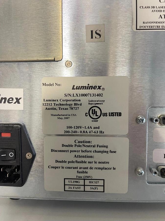 Used Bio-Rad Bio-Plex 200 System, Bio-Plex HTF & Luminex XYP Liquid Array Reader