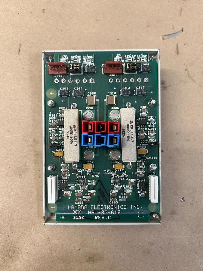 Used Lambda HAL-02-646 Circuit Board