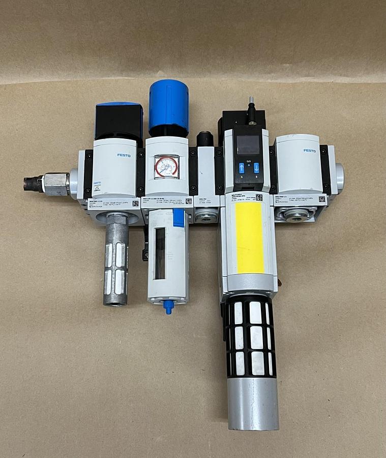 Used Festo MS6 Series Filter Regulator Assembly