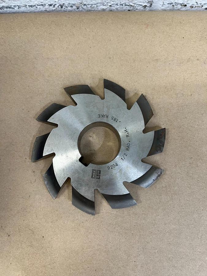 Used ITW 9204 Corner Rounding Cutter 1/2” Radius of Circle Right Hand