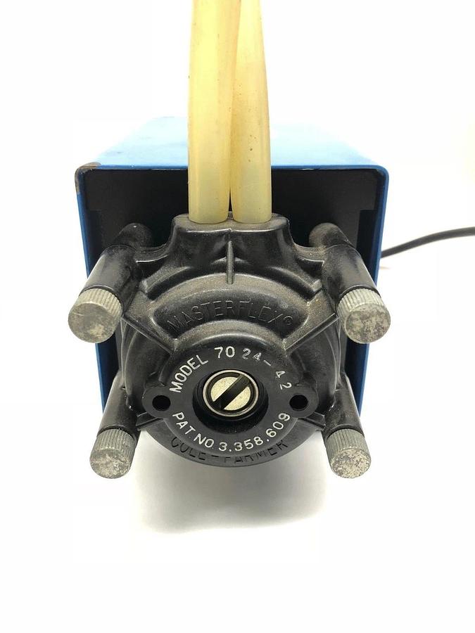 Used Cole Parmer Masterflex Pump Drive 7024-42 with Masterflex 7024 Head