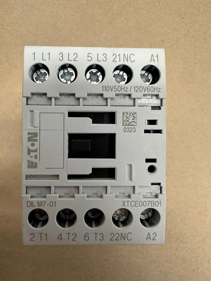 Used Eaton XTCE007B01 3-Phase IEC Contactor