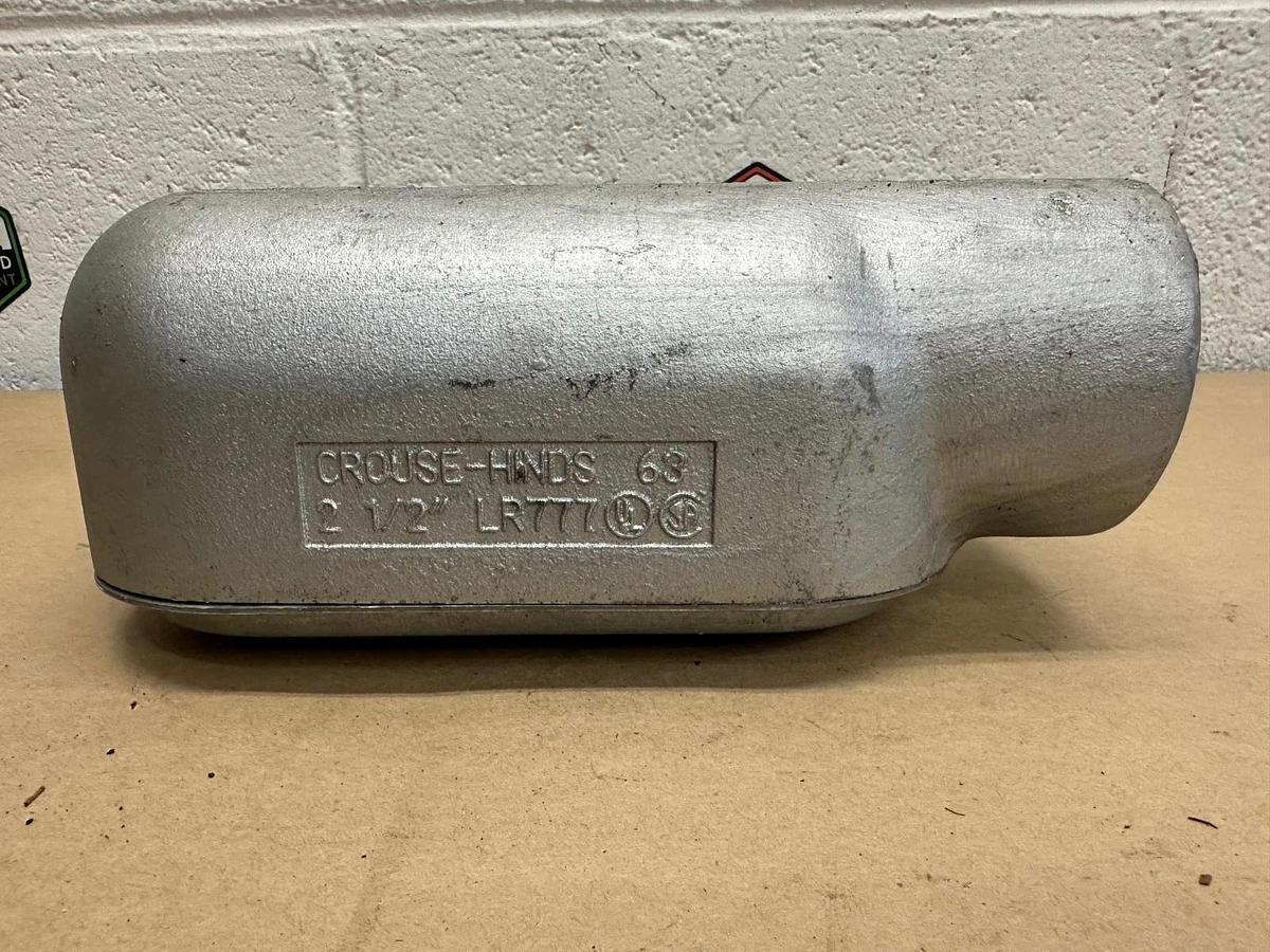 Used Crouse-Hinds LR777 2-1/2” Conduit
