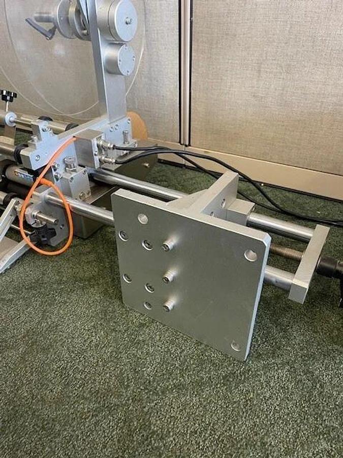 Used Delta TTL-201T Labeling Machine, Single Phase, 110V, Max Label Width 6”