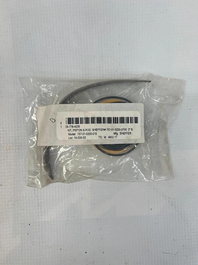 Used Sheffer 757-01-0200-010 Piston + Rod Kit