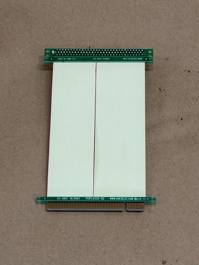 Used ADEX PCIRX4-FLEX-02 Flexible PCI Express *NEW*