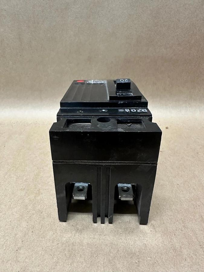 Used General Electric TEB122020 20A 2 Pole Circuit Breaker