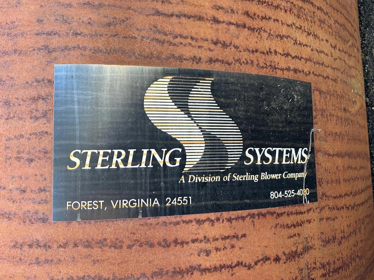 Used Sterling Systems 90” Diameter Cyclone w/ Frame