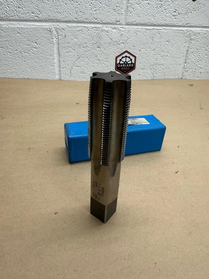 Used Union Butterfield  1-1/2 NF 12 , Flute Plug Tap, HSH GS4