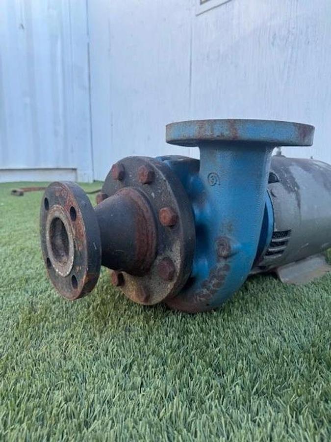 Used Goulds 3656 (Size 3x4-7) Pump, 6BF1M2B0, Baldor JMM3314T, 15Hp Motor @ 3450RPM