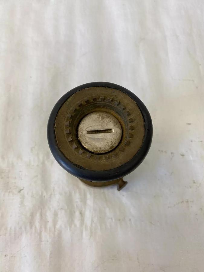 Used Elkhart L-205-B Brass Rubber Nose Portable Spray Fire Hose Nozzle