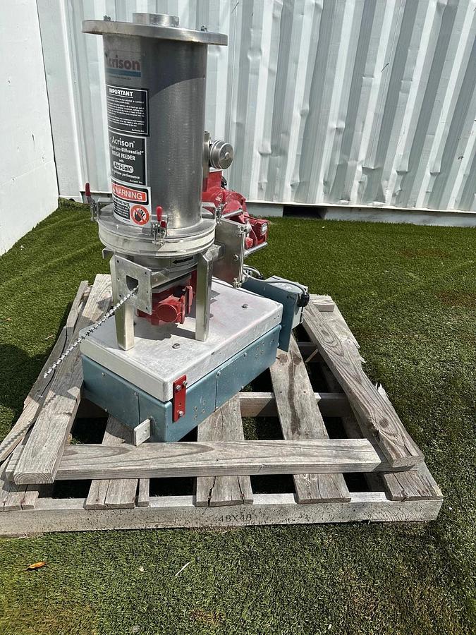 Used Acrison, Inc. 406-5-10-170-00-BC/2 Feeder, Marathon 1/4Hp Motor @ 1725RPM